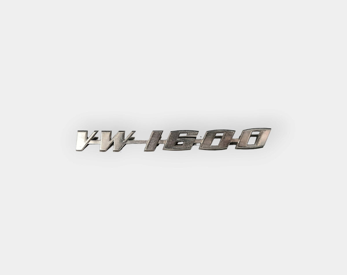 Schriftzug Typ 3 1600, gebraucht - Peter Ebeling Ersatzteile