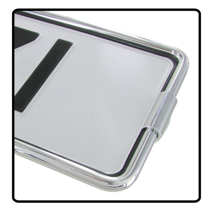 Kennzeichenhalter, Aluminium - Peter Ebeling Ersatzteile