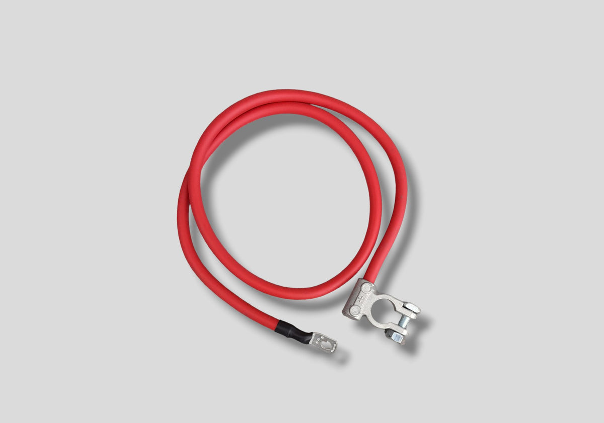 Haupt-Pluskabel zwischen Batterie & Anlasser, bis 07.66